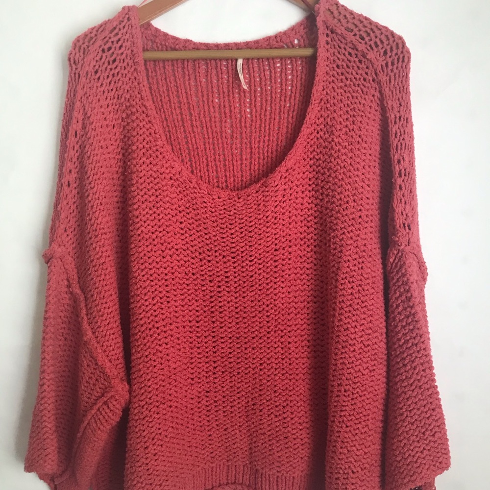 Free People Halo Dolman Sleeve Pullover Sweater